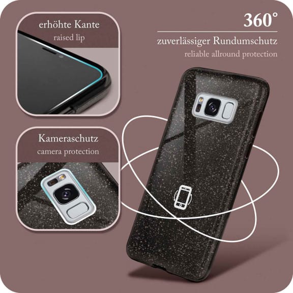 ONEFLOW Glitter Case Samsung Galaxy S8 mit Glitzer Look – Weiteres Produktbild 5 ONEFLOW Glitter Case Samsung Galaxy S8 mit Glitzer Look – Weiteres Produktbild 5