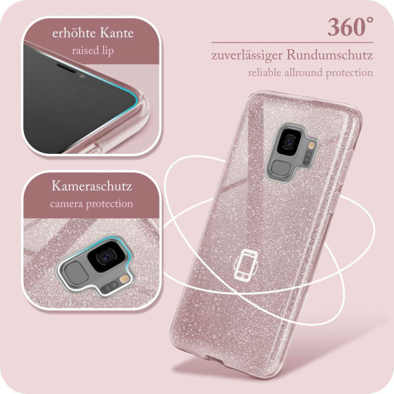 ONEFLOW Glitter Case Samsung Galaxy S9 mit Glitzer Look – Weiteres Produktbild 5 ONEFLOW Glitter Case Samsung Galaxy S9 mit Glitzer Look – Weiteres Produktbild 5