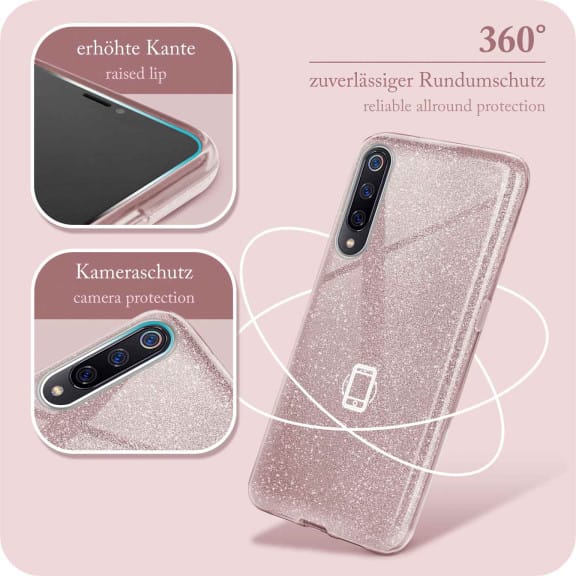 ONEFLOW Glitter Case Xiaomi Mi 9 mit Glitzer Look – Weiteres Produktbild 5 ONEFLOW Glitter Case Xiaomi Mi 9 mit Glitzer Look – Weiteres Produktbild 5