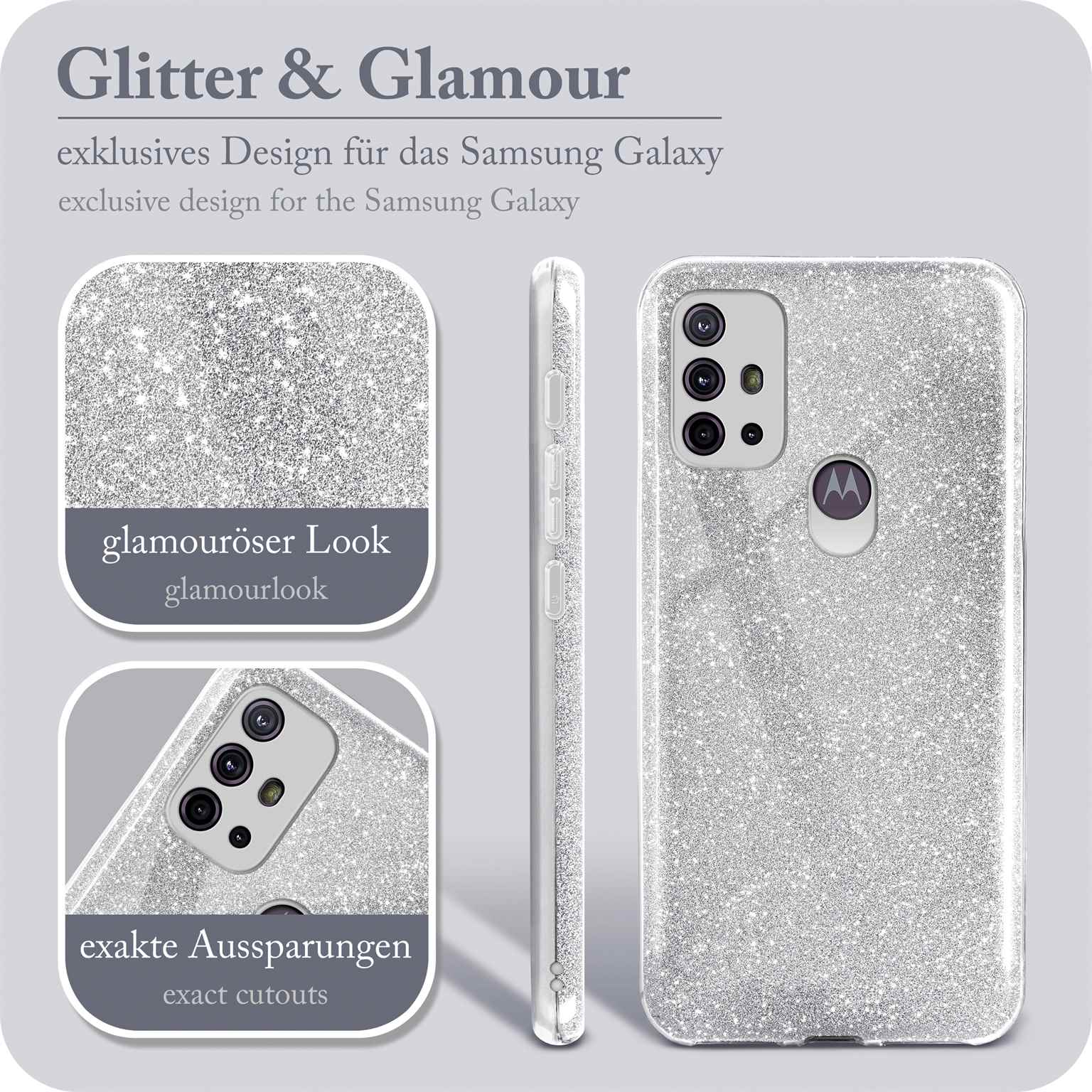 ONEFLOW Glitter Case Motorola Moto G10 mit Glitzer Look – Weiteres Produktbild 2 ONEFLOW Glitter Case Motorola Moto G10 mit Glitzer Look – Weiteres Produktbild 2