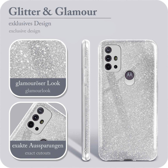 ONEFLOW Glitter Case Motorola Moto G10 mit Glitzer Look – Weiteres Produktbild 2 ONEFLOW Glitter Case Motorola Moto G10 mit Glitzer Look – Weiteres Produktbild 2
