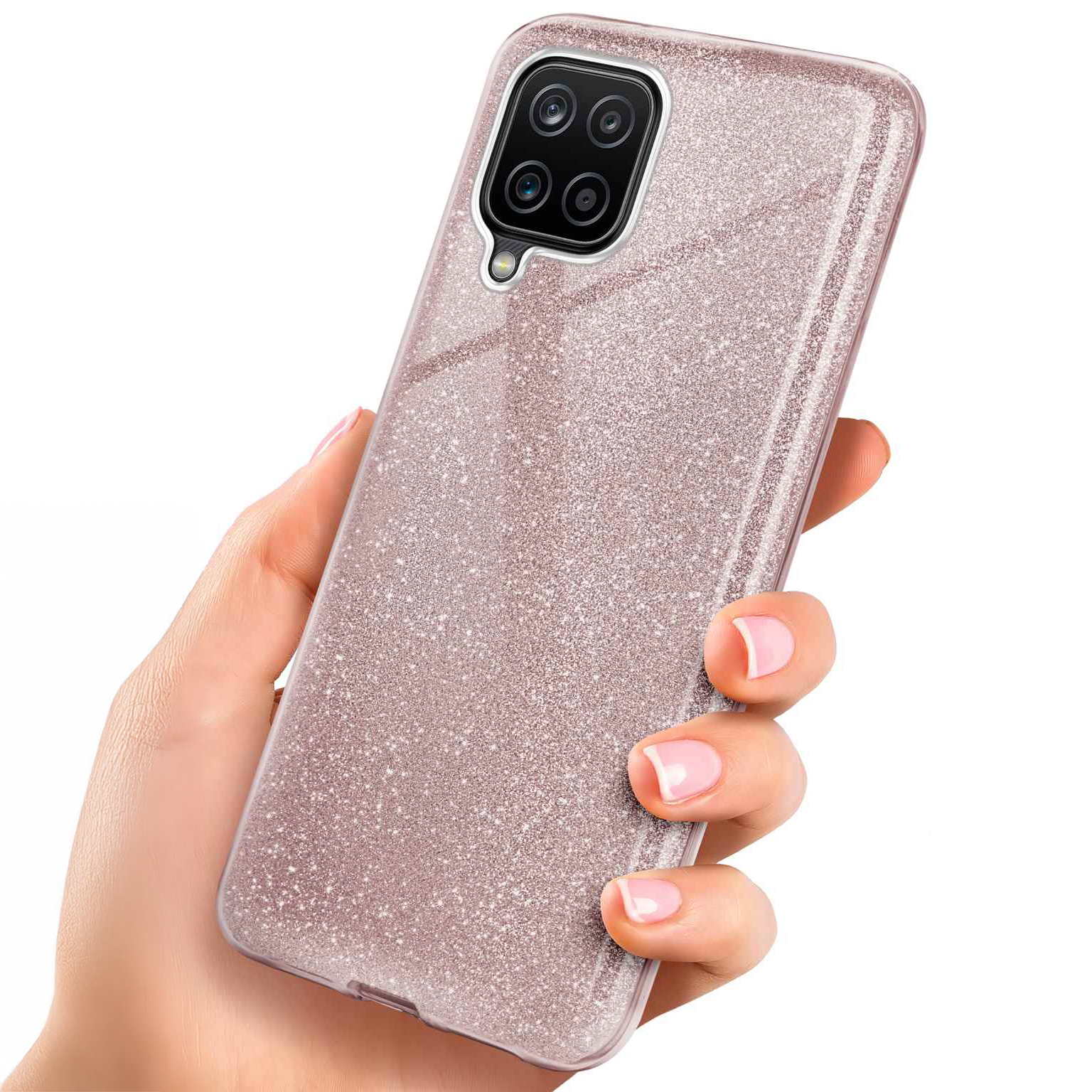 ONEFLOW Glitter Case Samsung Galaxy A12 mit Glitzer Look – Weiteres Produktbild 1 ONEFLOW Glitter Case Samsung Galaxy A12 mit Glitzer Look – Weiteres Produktbild 1