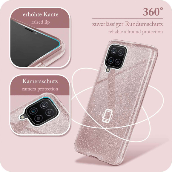 ONEFLOW Glitter Case Samsung Galaxy A12 mit Glitzer Look – Weiteres Produktbild 5 ONEFLOW Glitter Case Samsung Galaxy A12 mit Glitzer Look – Weiteres Produktbild 5