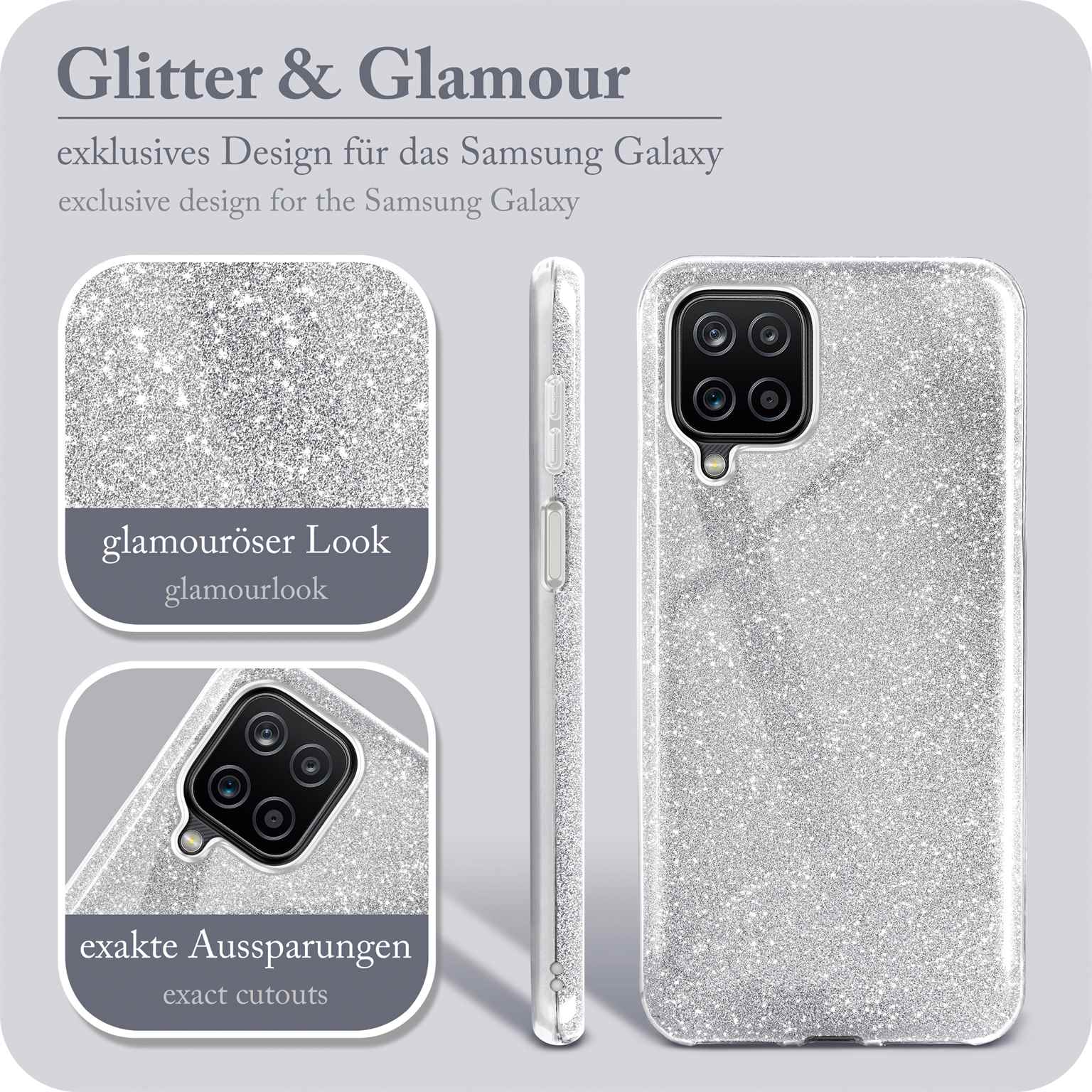 ONEFLOW Glitter Case Samsung Galaxy A12 mit Glitzer Look – Weiteres Produktbild 2 ONEFLOW Glitter Case Samsung Galaxy A12 mit Glitzer Look – Weiteres Produktbild 2