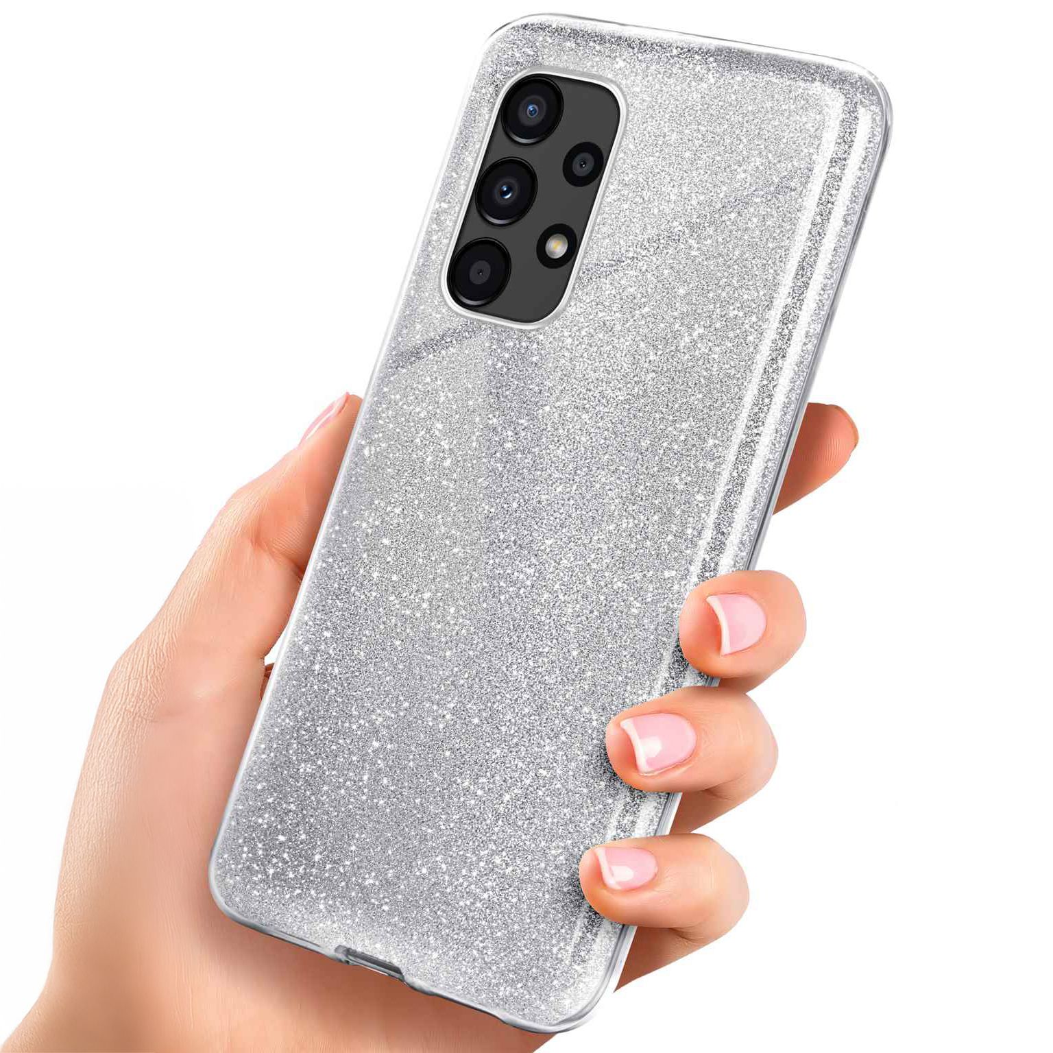 ONEFLOW Glitter Case Samsung Galaxy A13 (4G) mit Glitzer Look – Weiteres Produktbild 1 ONEFLOW Glitter Case Samsung Galaxy A13 (4G) mit Glitzer Look – Weiteres Produktbild 1