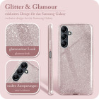 ONEFLOW Glitter Case Samsung Galaxy A14 5G mit Glitzer Look – Weiteres Produktbild 2