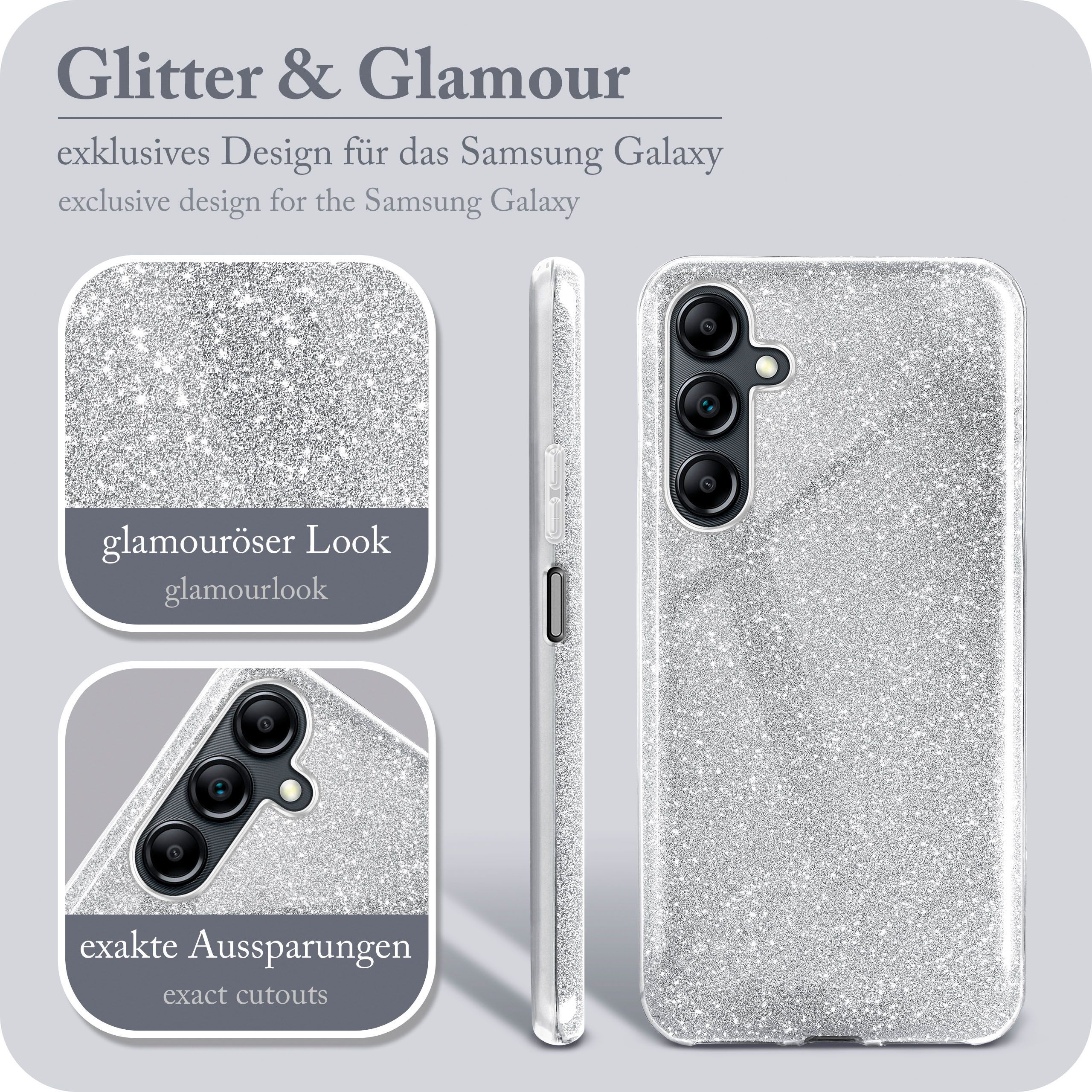 ONEFLOW Glitter Case Samsung Galaxy A14 5G mit Glitzer Look – Weiteres Produktbild 2 ONEFLOW Glitter Case Samsung Galaxy A14 5G mit Glitzer Look – Weiteres Produktbild 2
