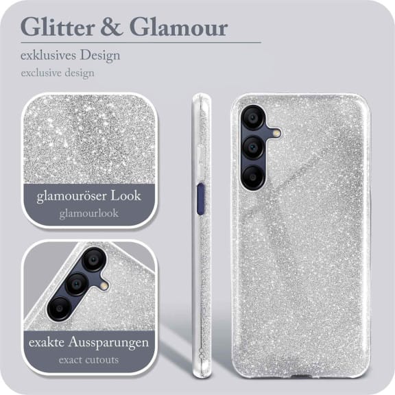 ONEFLOW Glitter Case Samsung Galaxy A15 (4G) mit Glitzer Look – Weiteres Produktbild 2 ONEFLOW Glitter Case Samsung Galaxy A15 (4G) mit Glitzer Look – Weiteres Produktbild 2