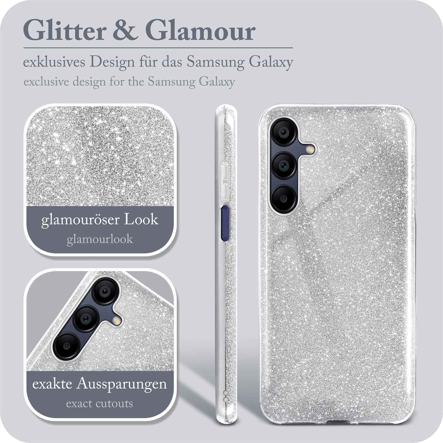 ONEFLOW Glitter Case Samsung Galaxy A15 (4G) mit Glitzer Look – Weiteres Produktbild 2 ONEFLOW Glitter Case Samsung Galaxy A15 (4G) mit Glitzer Look – Weiteres Produktbild 2