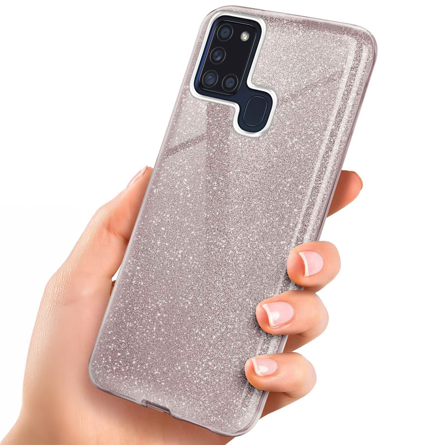 ONEFLOW Glitter Case Samsung Galaxy A21s mit Glitzer Look – Weiteres Produktbild 1 ONEFLOW Glitter Case Samsung Galaxy A21s mit Glitzer Look – Weiteres Produktbild 1