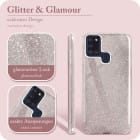 ONEFLOW Glitter Case Samsung Galaxy A21s mit Glitzer Look – Weiteres Produktbild 2