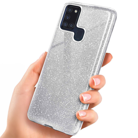 ONEFLOW Glitter Case Samsung Galaxy A21s mit Glitzer Look – Weiteres Produktbild 1 ONEFLOW Glitter Case Samsung Galaxy A21s mit Glitzer Look – Weiteres Produktbild 1