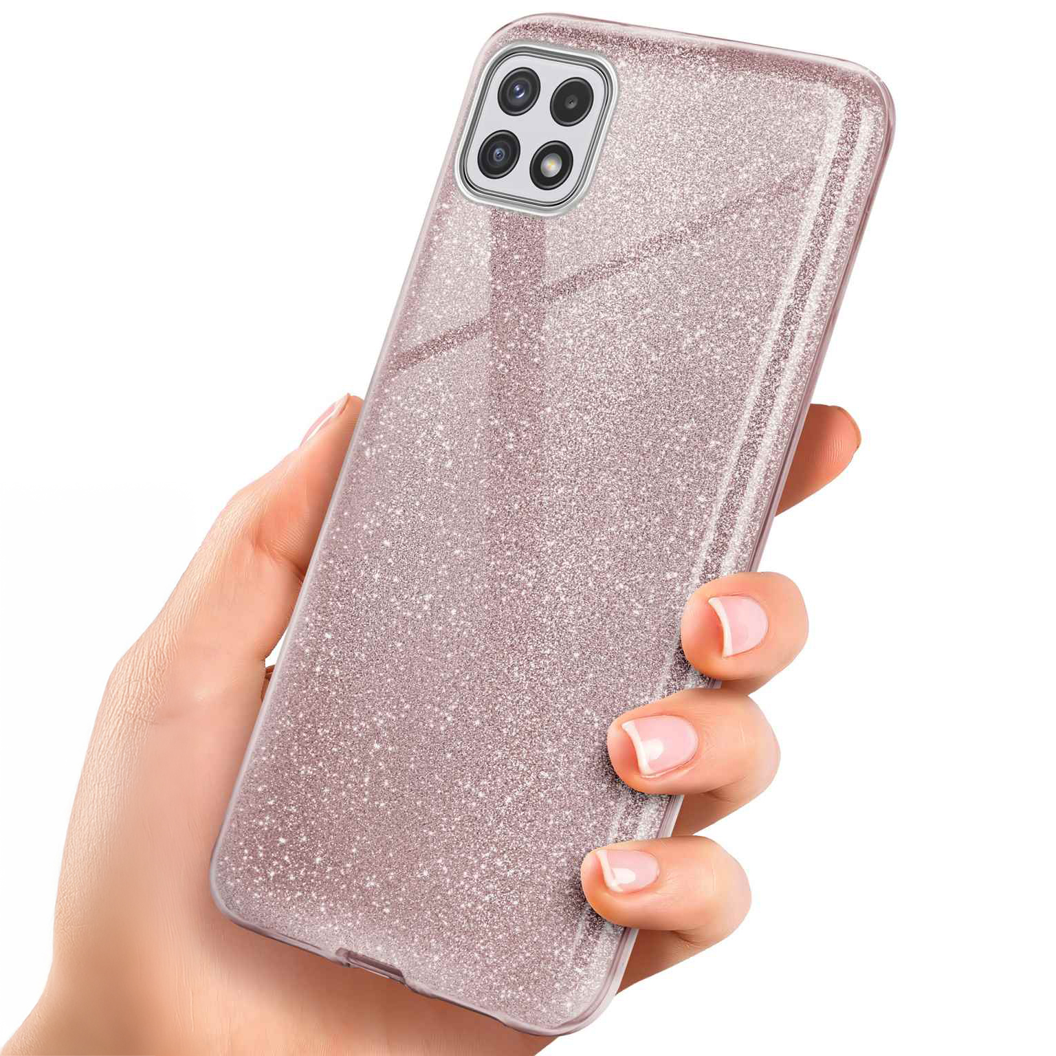 ONEFLOW Glitter Case Samsung Galaxy A22 5G mit Glitzer Look – Weiteres Produktbild 1 ONEFLOW Glitter Case Samsung Galaxy A22 5G mit Glitzer Look – Weiteres Produktbild 1