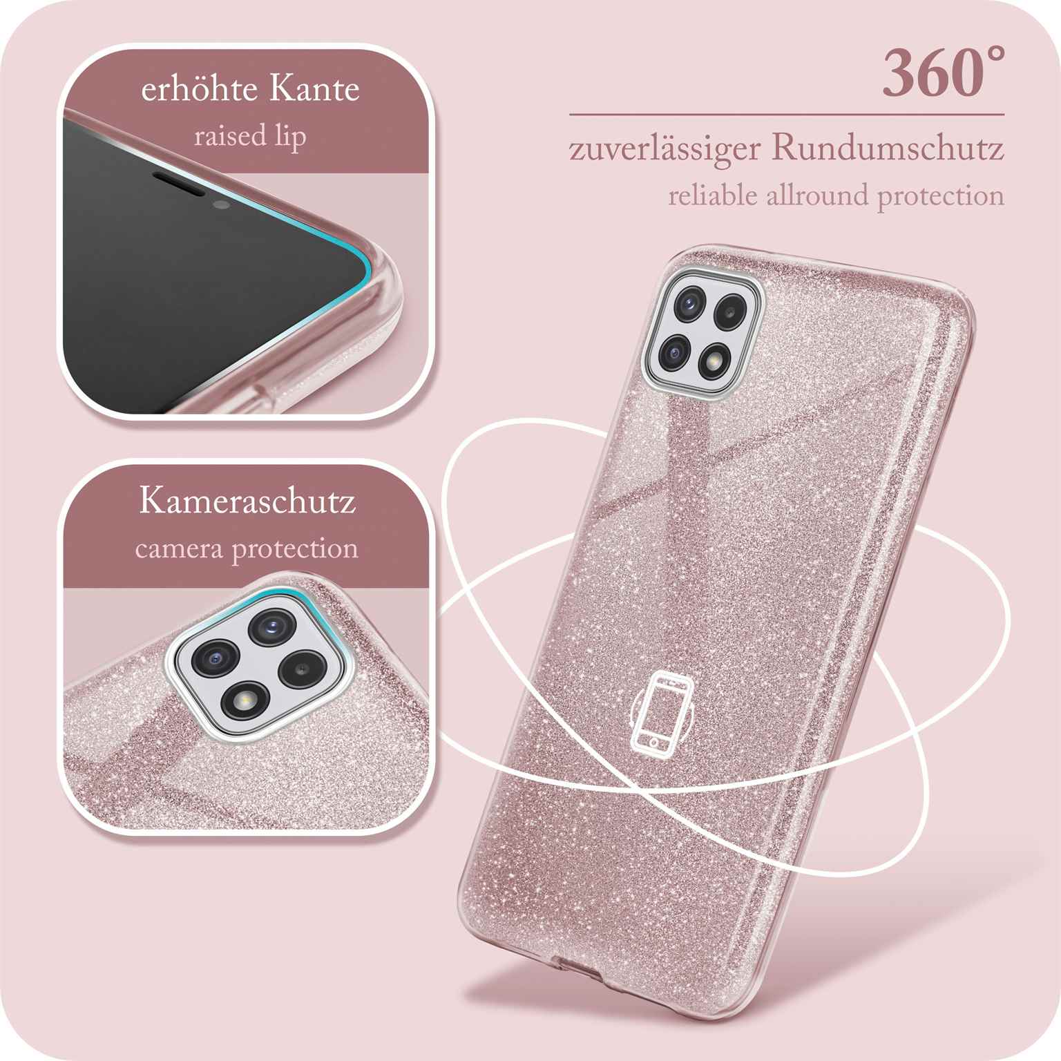 ONEFLOW Glitter Case Samsung Galaxy A22 5G mit Glitzer Look – Weiteres Produktbild 5 ONEFLOW Glitter Case Samsung Galaxy A22 5G mit Glitzer Look – Weiteres Produktbild 5