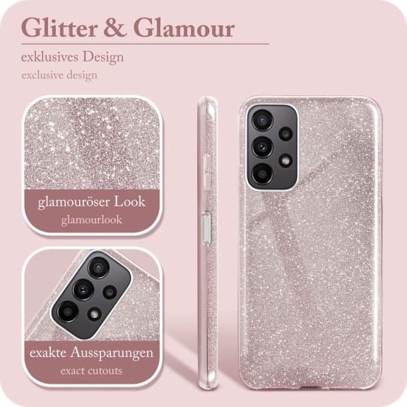 ONEFLOW Glitter Case Samsung Galaxy A23 5G mit Glitzer Look – Weiteres Produktbild 2 ONEFLOW Glitter Case Samsung Galaxy A23 5G mit Glitzer Look – Weiteres Produktbild 2