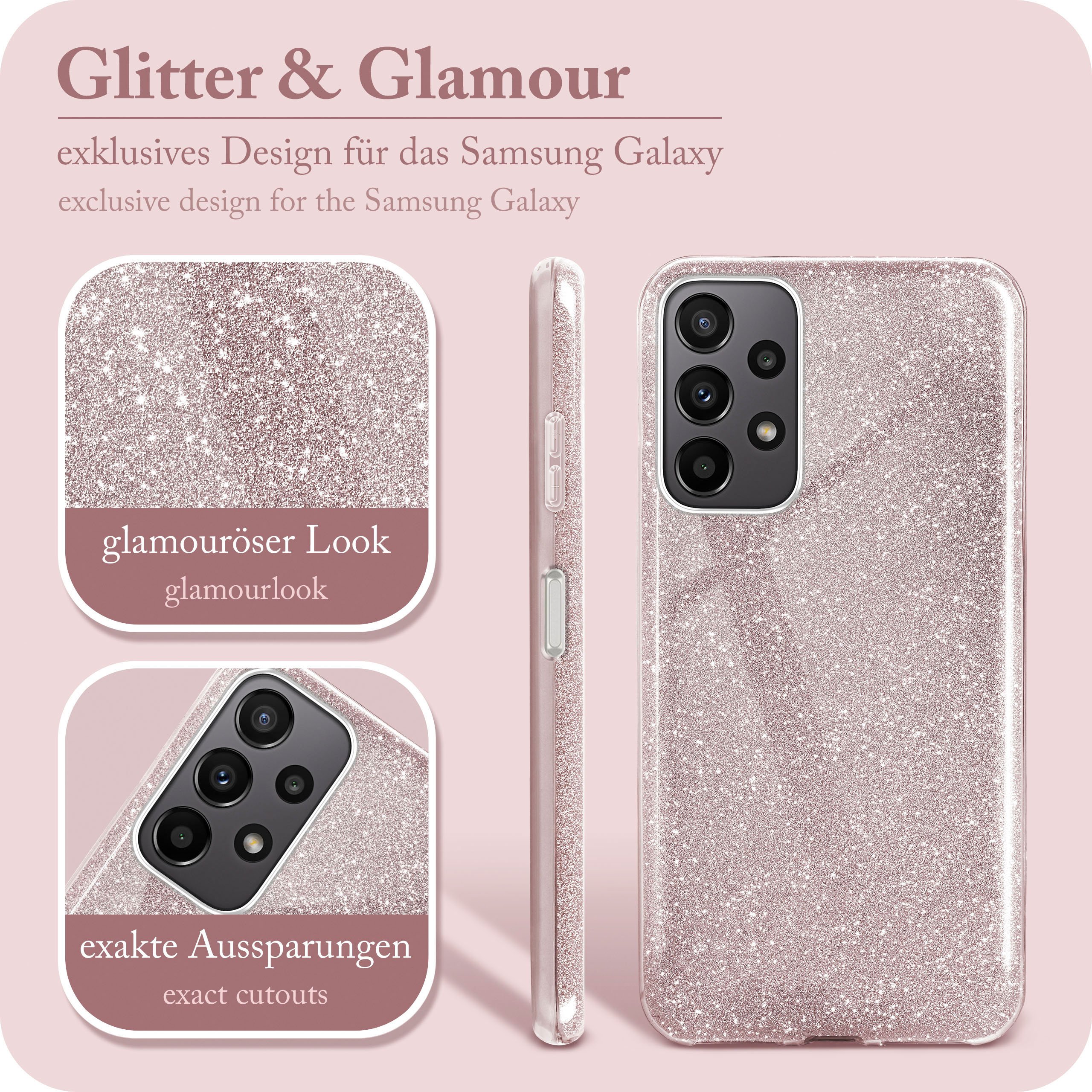ONEFLOW Glitter Case Samsung Galaxy A23 5G mit Glitzer Look – Weiteres Produktbild 2 ONEFLOW Glitter Case Samsung Galaxy A23 5G mit Glitzer Look – Weiteres Produktbild 2