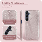 ONEFLOW Glitter Case Samsung Galaxy A25 5G mit Glitzer Look – Weiteres Produktbild 2