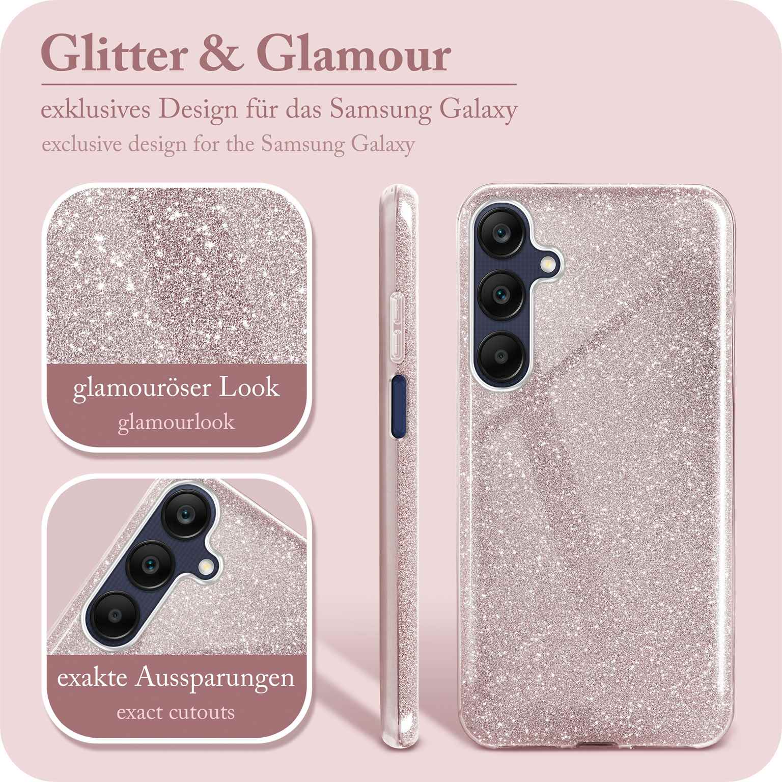 ONEFLOW Glitter Case Samsung Galaxy A25 5G mit Glitzer Look – Weiteres Produktbild 2 ONEFLOW Glitter Case Samsung Galaxy A25 5G mit Glitzer Look – Weiteres Produktbild 2