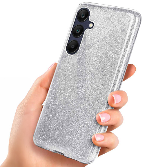 ONEFLOW Glitter Case Samsung Galaxy A25 5G mit Glitzer Look – Weiteres Produktbild 1