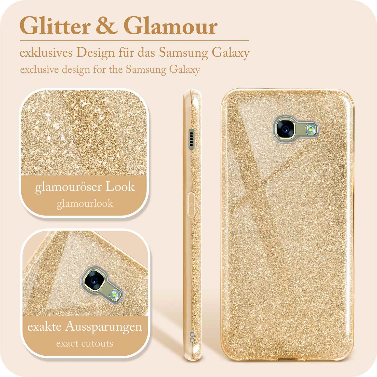 ONEFLOW Glitter Case Samsung Galaxy A3 (2017) mit Glitzer Look – Weiteres Produktbild 2 ONEFLOW Glitter Case Samsung Galaxy A3 (2017) mit Glitzer Look – Weiteres Produktbild 2