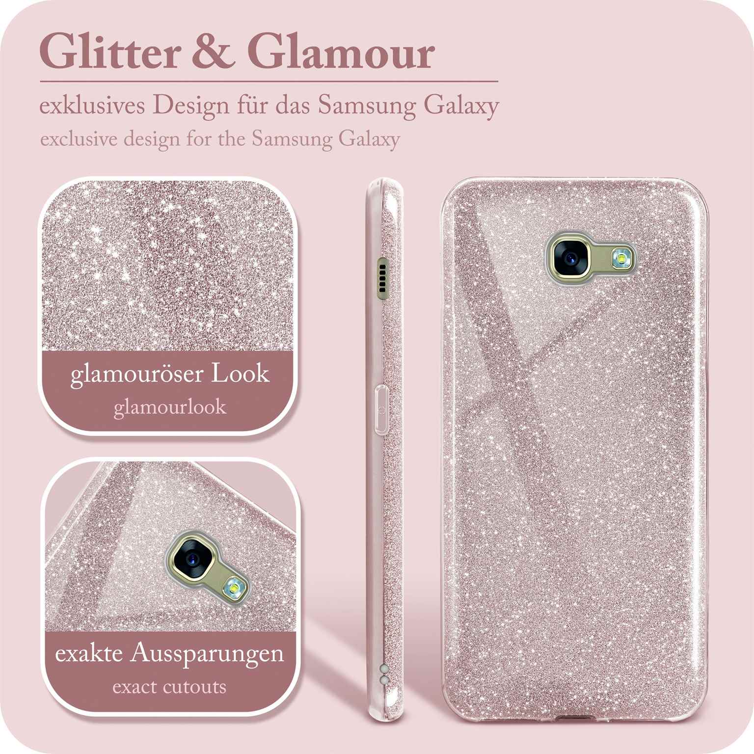 ONEFLOW Glitter Case Samsung Galaxy A3 (2017) mit Glitzer Look – Weiteres Produktbild 2