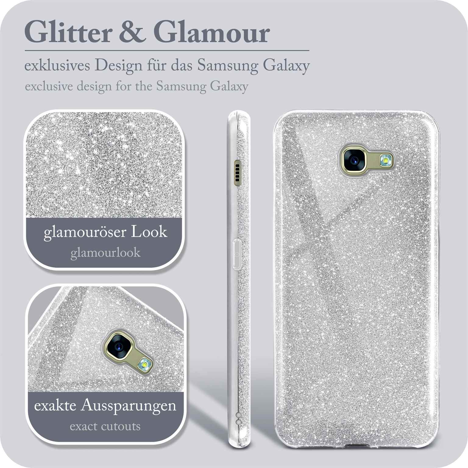 ONEFLOW Glitter Case Samsung Galaxy A3 (2017) mit Glitzer Look – Weiteres Produktbild 2