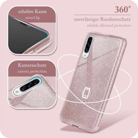 ONEFLOW Glitter Case Samsung Galaxy A30s mit Glitzer Look – Weiteres Produktbild 5 ONEFLOW Glitter Case Samsung Galaxy A30s mit Glitzer Look – Weiteres Produktbild 5