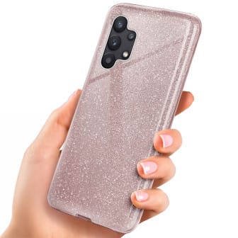 ONEFLOW Glitter Case Samsung Galaxy A32 5G mit Glitzer Look – Gloss - Rosé ONEFLOW Glitter Case Samsung Galaxy A32 5G mit Glitzer Look – Gloss - Rosé