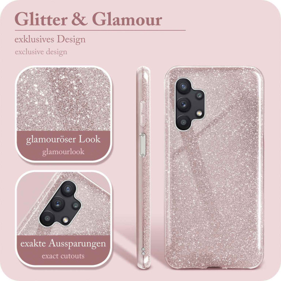 ONEFLOW Glitter Case Samsung Galaxy A32 5G mit Glitzer Look – Weiteres Produktbild 2 ONEFLOW Glitter Case Samsung Galaxy A32 5G mit Glitzer Look – Weiteres Produktbild 2