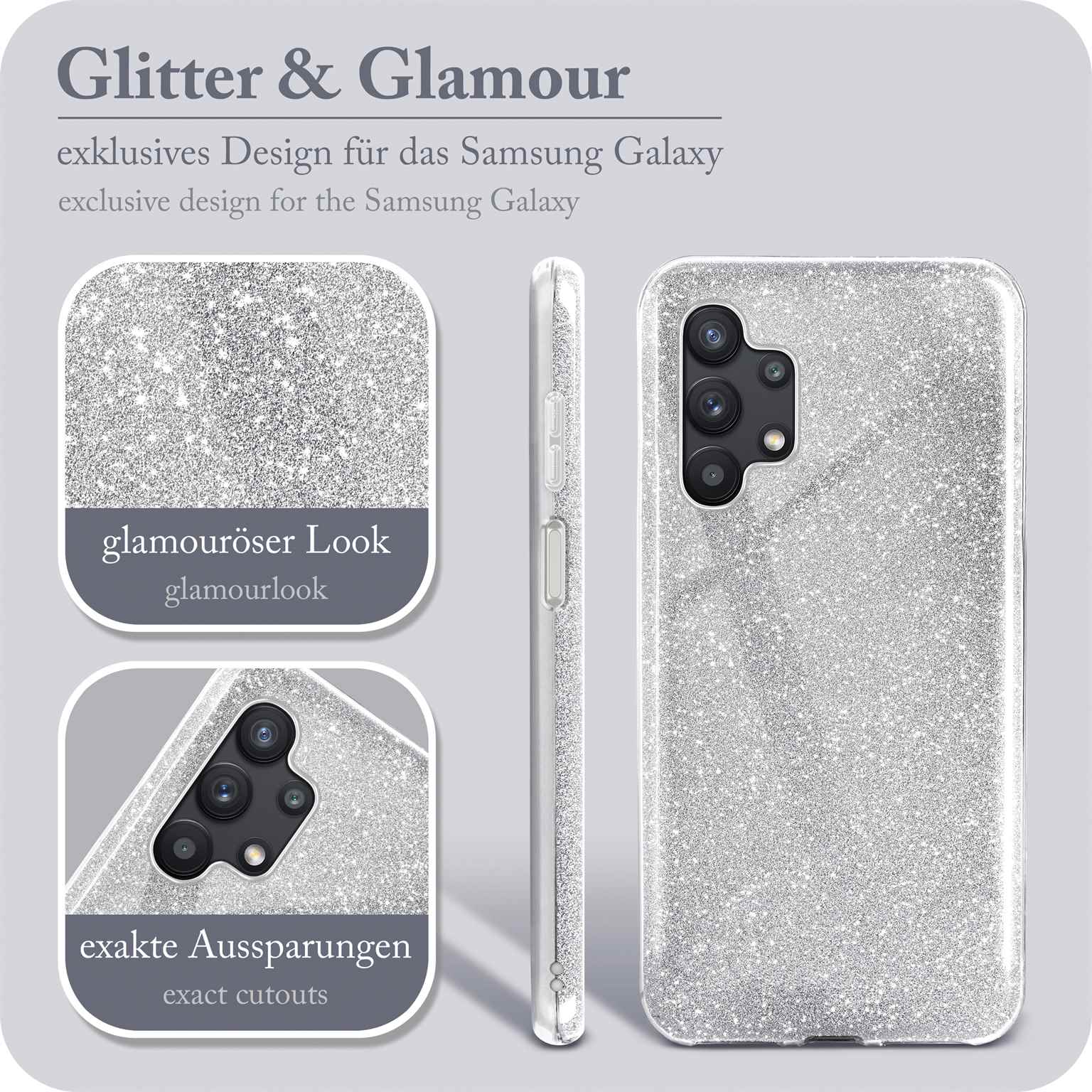 ONEFLOW Glitter Case Samsung Galaxy A32 5G mit Glitzer Look – Weiteres Produktbild 2 ONEFLOW Glitter Case Samsung Galaxy A32 5G mit Glitzer Look – Weiteres Produktbild 2