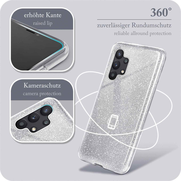 ONEFLOW Glitter Case Samsung Galaxy A32 5G mit Glitzer Look – Weiteres Produktbild 5 ONEFLOW Glitter Case Samsung Galaxy A32 5G mit Glitzer Look – Weiteres Produktbild 5