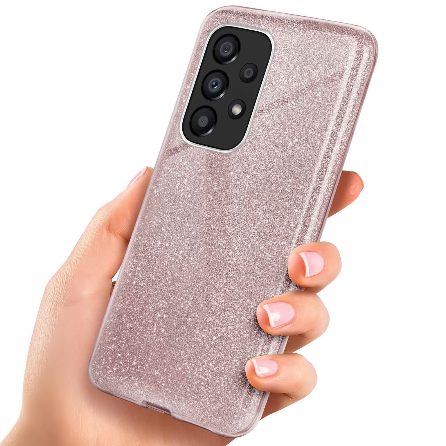 ONEFLOW Glitter Case Samsung Galaxy A33 5G mit Glitzer Look – undefined