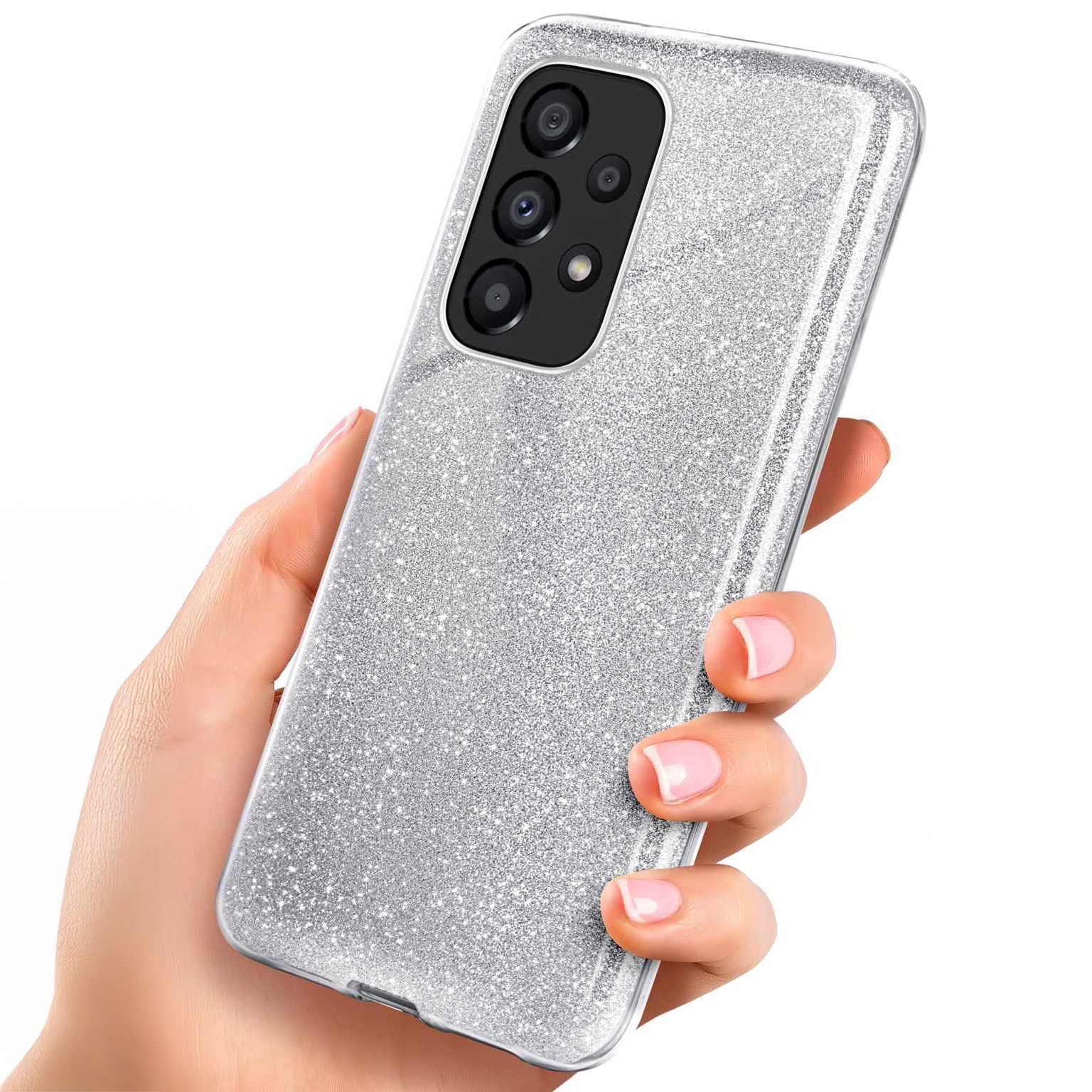 ONEFLOW Glitter Case Samsung Galaxy A33 5G mit Glitzer Look – Weiteres Produktbild 1 ONEFLOW Glitter Case Samsung Galaxy A33 5G mit Glitzer Look – Weiteres Produktbild 1