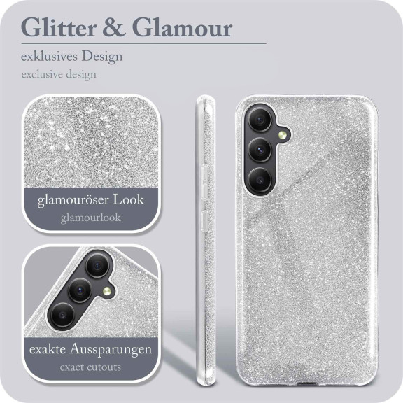 ONEFLOW Glitter Case Samsung Galaxy A34 5G mit Glitzer Look – Weiteres Produktbild 2 ONEFLOW Glitter Case Samsung Galaxy A34 5G mit Glitzer Look – Weiteres Produktbild 2