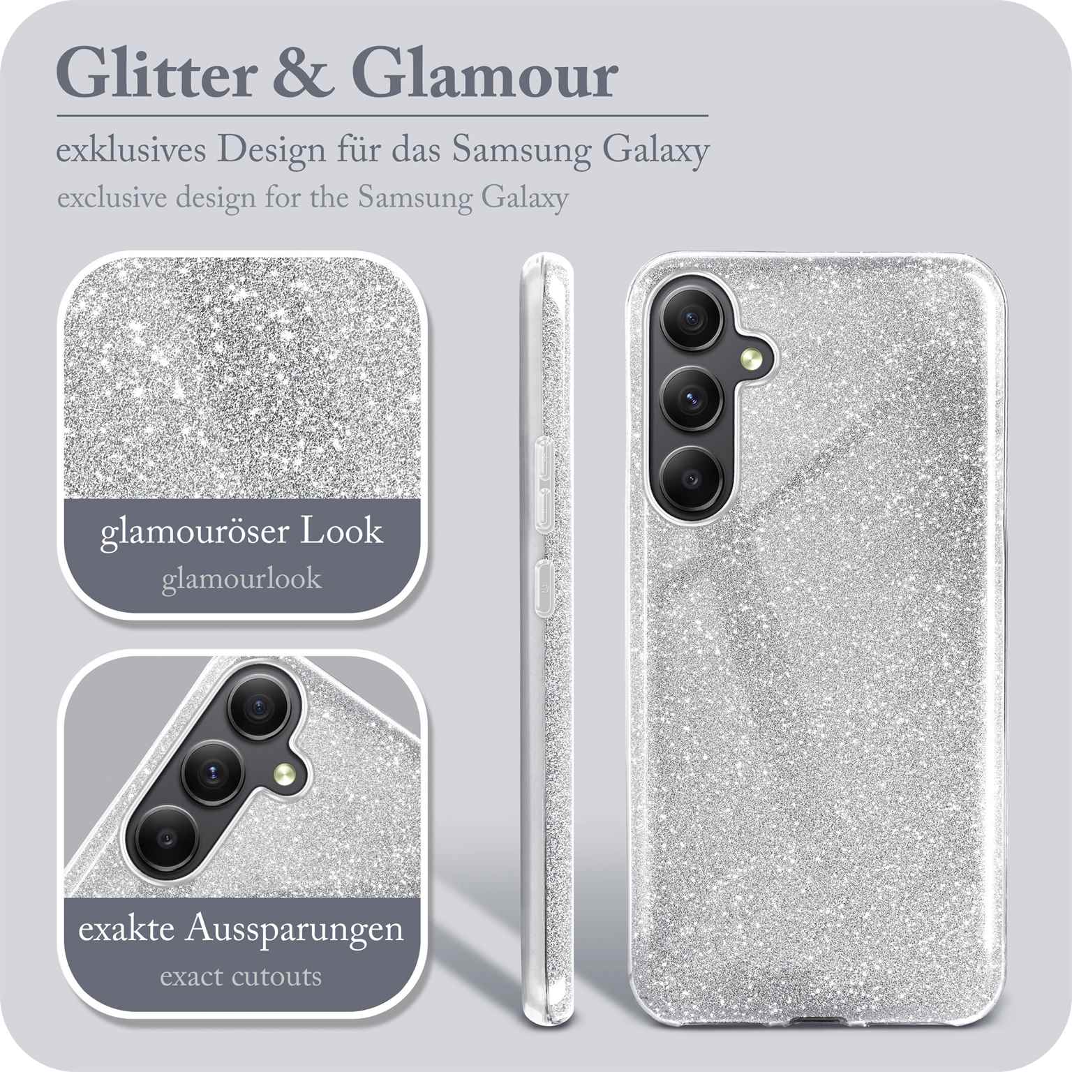 ONEFLOW Glitter Case Samsung Galaxy A34 5G mit Glitzer Look – Weiteres Produktbild 2 ONEFLOW Glitter Case Samsung Galaxy A34 5G mit Glitzer Look – Weiteres Produktbild 2