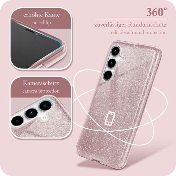 ONEFLOW Glitter Case Samsung Galaxy A35 5G mit Glitzer Look – Weiteres Produktbild 5 ONEFLOW Glitter Case Samsung Galaxy A35 5G mit Glitzer Look – Weiteres Produktbild 5