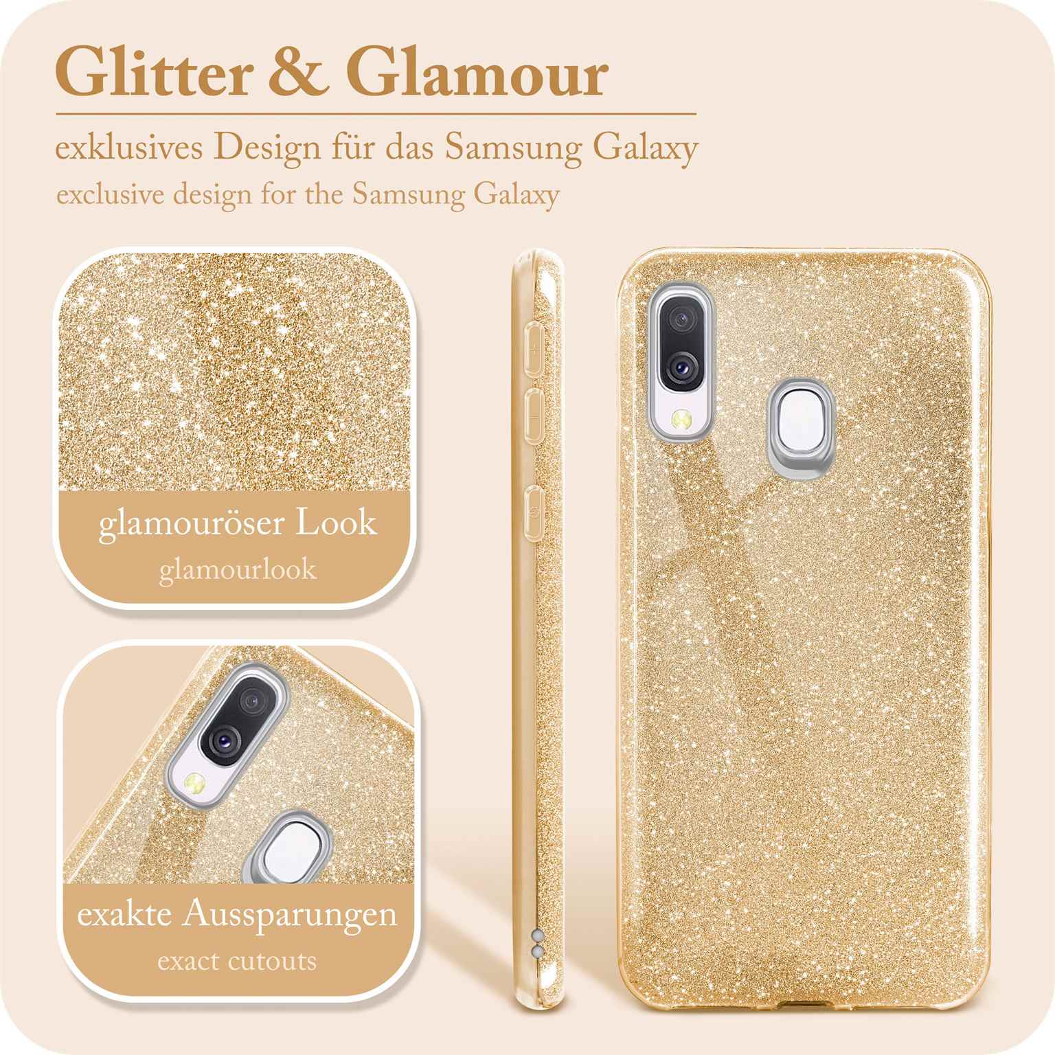 ONEFLOW Glitter Case Samsung Galaxy A40 mit Glitzer Look – Weiteres Produktbild 2 ONEFLOW Glitter Case Samsung Galaxy A40 mit Glitzer Look – Weiteres Produktbild 2