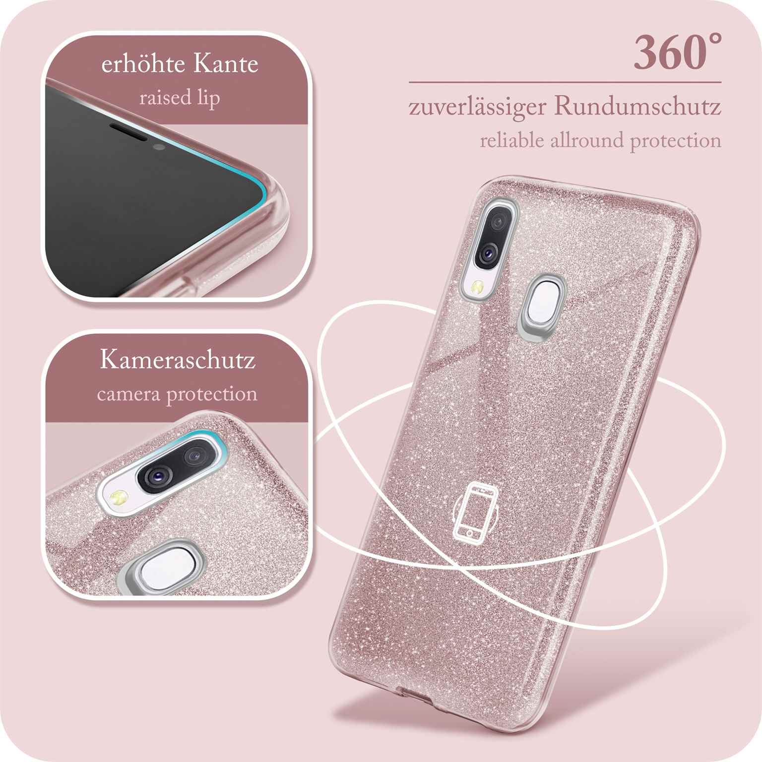 ONEFLOW Glitter Case Samsung Galaxy A40 mit Glitzer Look – Weiteres Produktbild 5 ONEFLOW Glitter Case Samsung Galaxy A40 mit Glitzer Look – Weiteres Produktbild 5