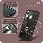 ONEFLOW Glitter Case Samsung Galaxy A40 mit Glitzer Look – Weiteres Produktbild 5