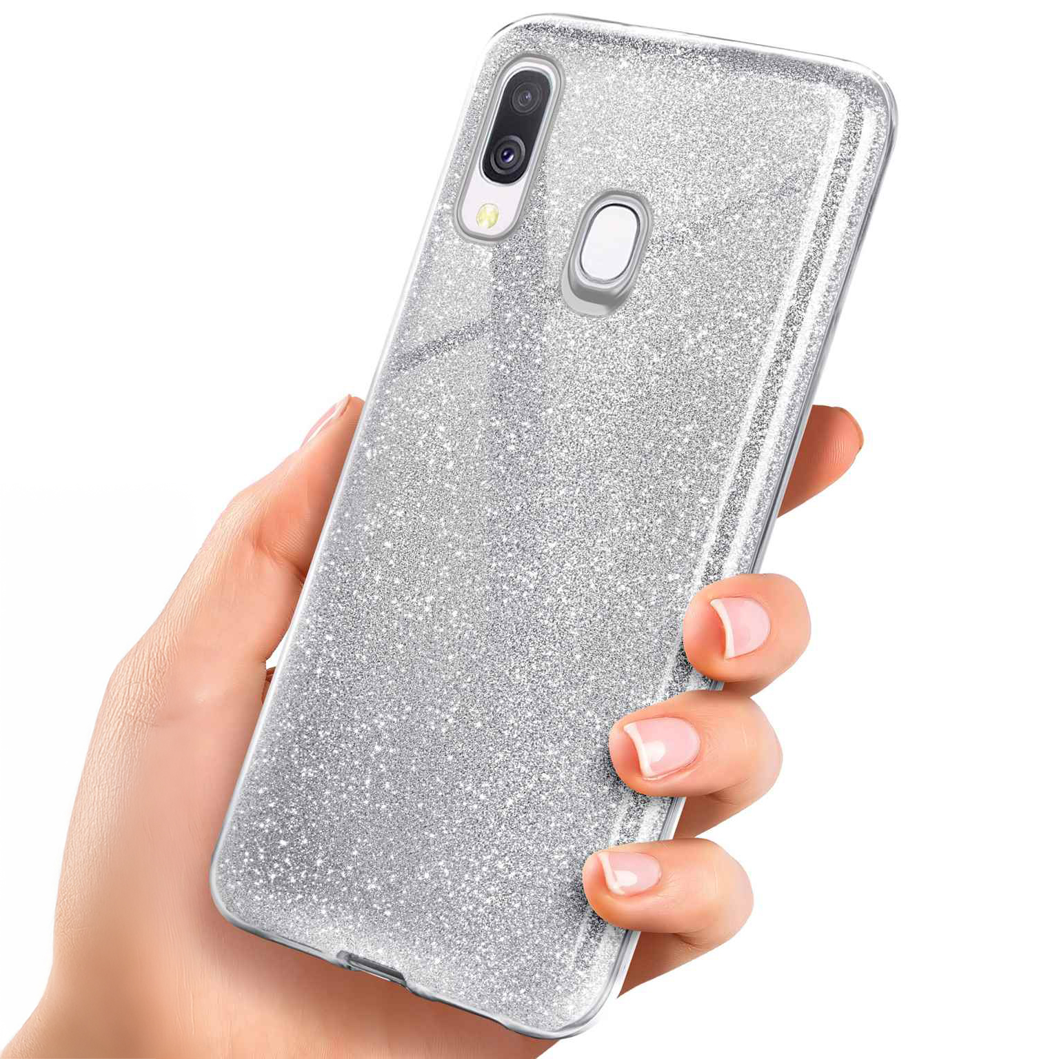 ONEFLOW Glitter Case Samsung Galaxy A40 mit Glitzer Look – Weiteres Produktbild 1 ONEFLOW Glitter Case Samsung Galaxy A40 mit Glitzer Look – Weiteres Produktbild 1