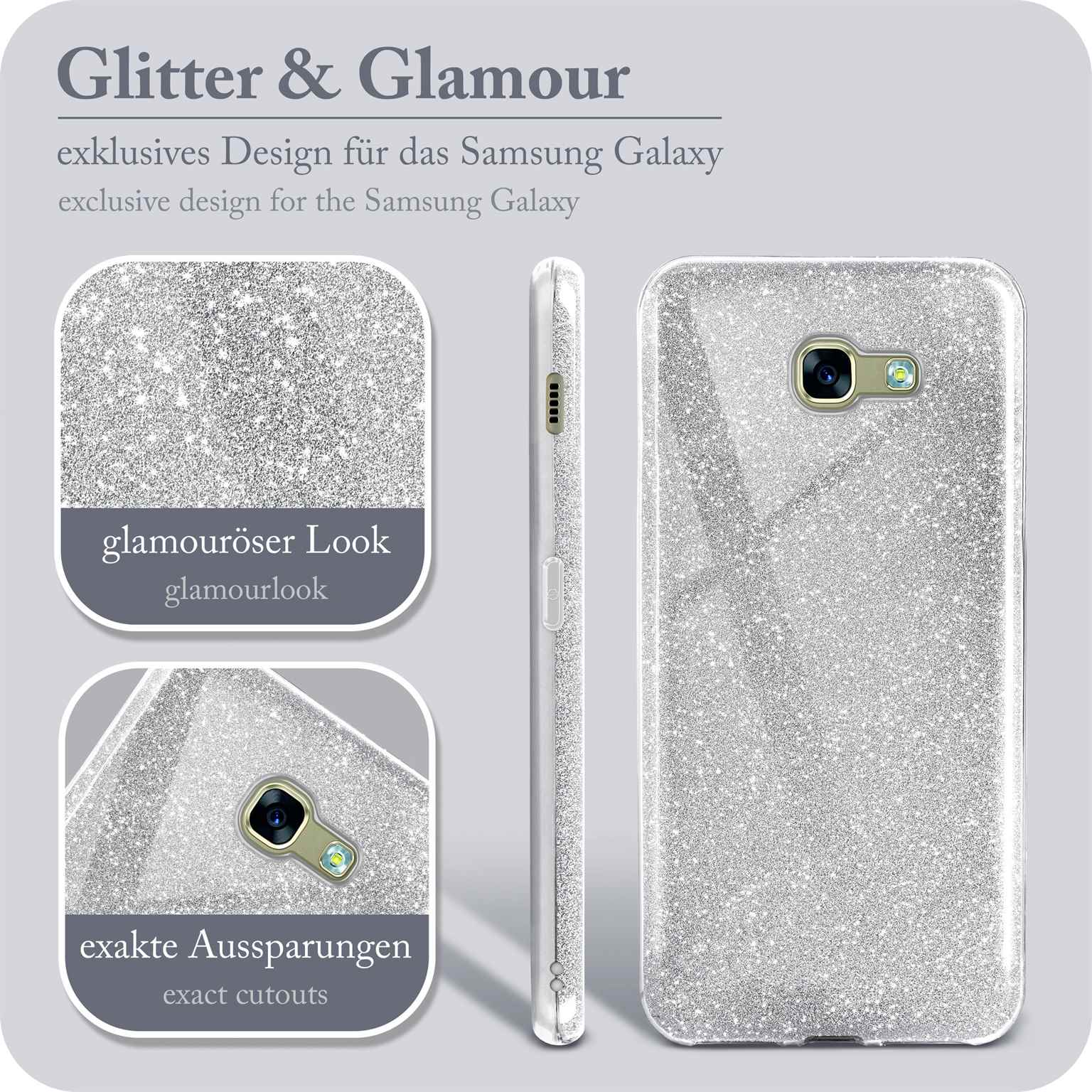 ONEFLOW Glitter Case Samsung Galaxy A5 (2017) mit Glitzer Look – Weiteres Produktbild 2 ONEFLOW Glitter Case Samsung Galaxy A5 (2017) mit Glitzer Look – Weiteres Produktbild 2