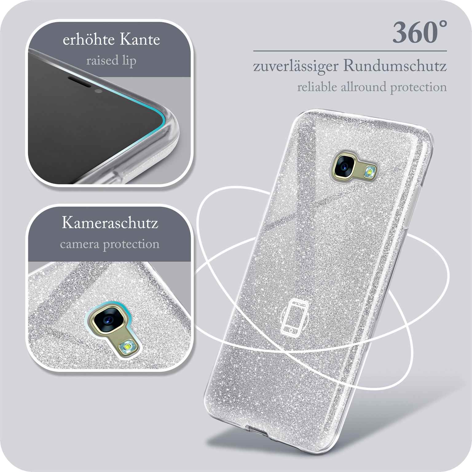 ONEFLOW Glitter Case Samsung Galaxy A5 (2017) mit Glitzer Look – Weiteres Produktbild 5 ONEFLOW Glitter Case Samsung Galaxy A5 (2017) mit Glitzer Look – Weiteres Produktbild 5