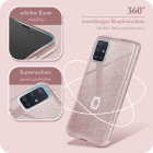 ONEFLOW Glitter Case Samsung Galaxy A51 mit Glitzer Look – Weiteres Produktbild 5