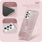 ONEFLOW Glitter Case Samsung Galaxy A52 mit Glitzer Look – Weiteres Produktbild 5