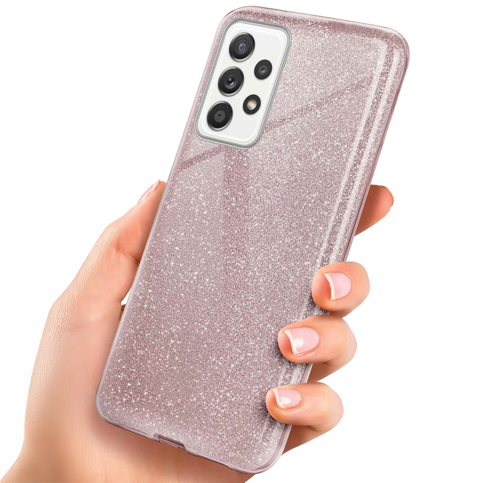 ONEFLOW Glitter Case Samsung Galaxy A52s 5G mit Glitzer Look – undefined