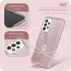 ONEFLOW Glitter Case Samsung Galaxy A52s 5G mit Glitzer Look – Weiteres Produktbild 5