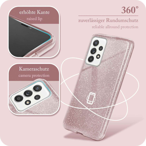 ONEFLOW Glitter Case Samsung Galaxy A52s 5G mit Glitzer Look – Weiteres Produktbild 5 ONEFLOW Glitter Case Samsung Galaxy A52s 5G mit Glitzer Look – Weiteres Produktbild 5