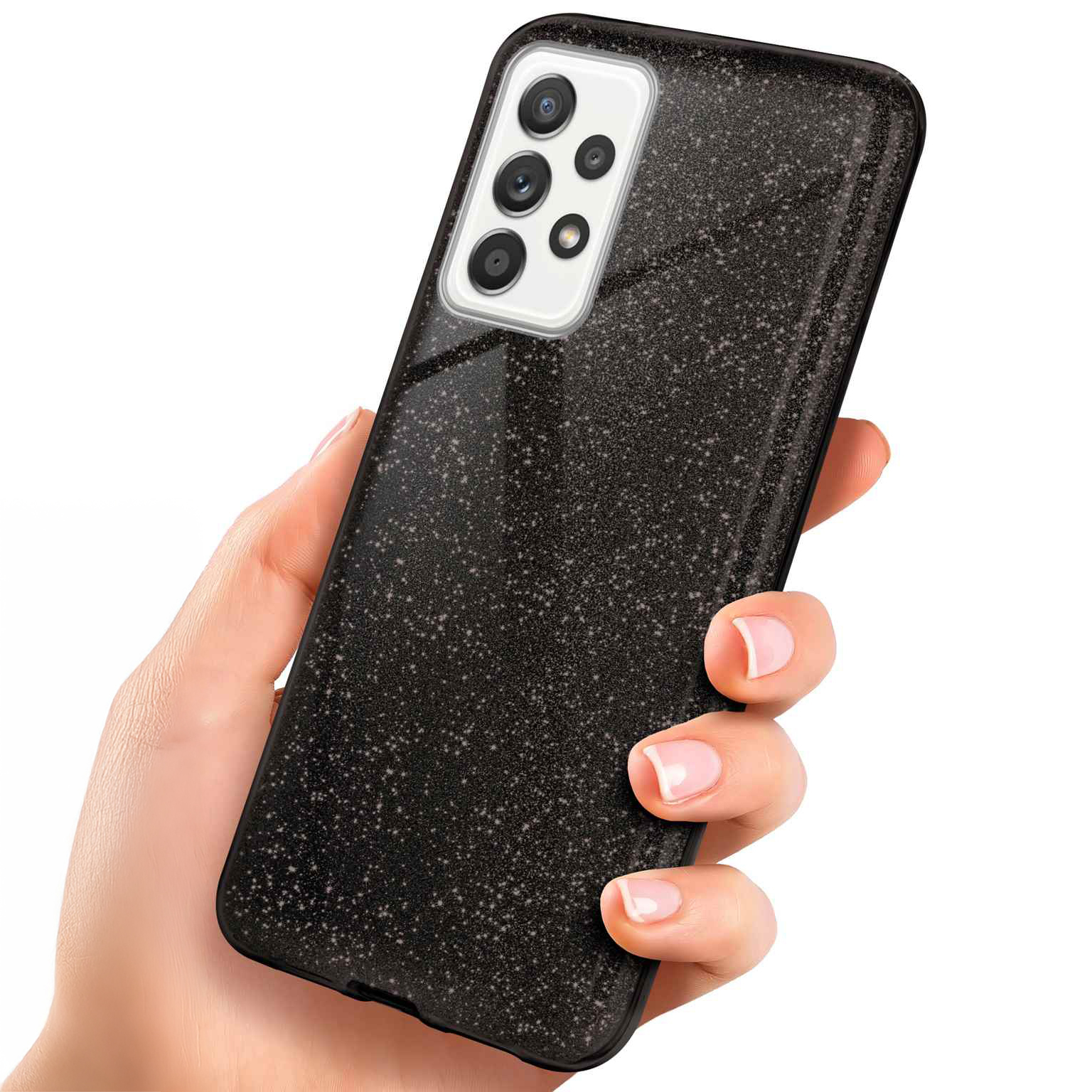 ONEFLOW Glitter Case Samsung Galaxy A52s 5G mit Glitzer Look – undefined