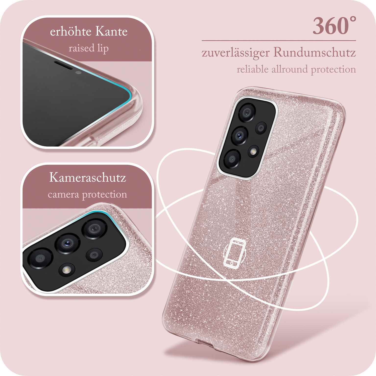 ONEFLOW Glitter Case Samsung Galaxy A53 5G mit Glitzer Look – Weiteres Produktbild 5 ONEFLOW Glitter Case Samsung Galaxy A53 5G mit Glitzer Look – Weiteres Produktbild 5