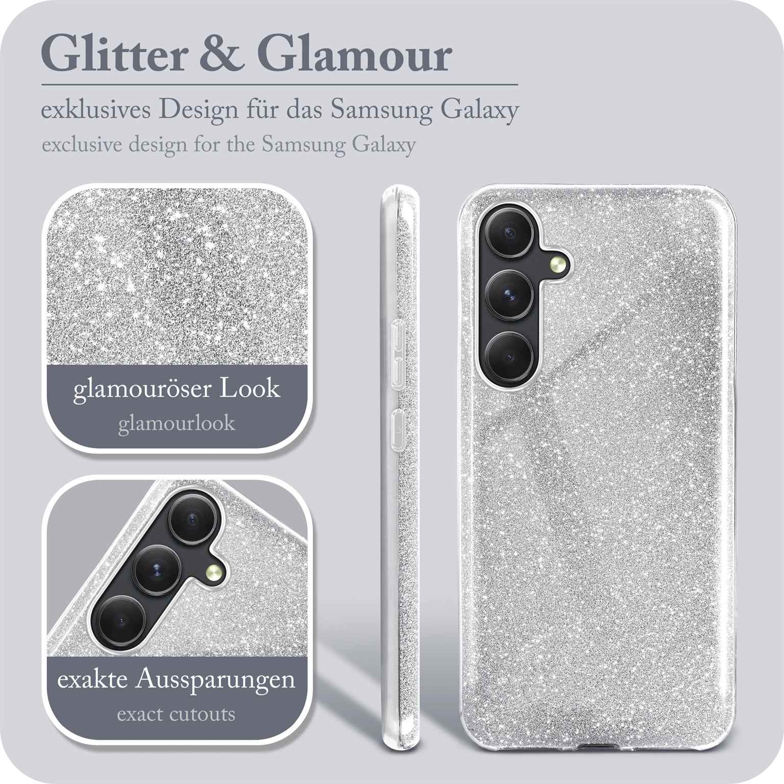 ONEFLOW Glitter Case Samsung Galaxy A54 5G mit Glitzer Look – Weiteres Produktbild 2 ONEFLOW Glitter Case Samsung Galaxy A54 5G mit Glitzer Look – Weiteres Produktbild 2